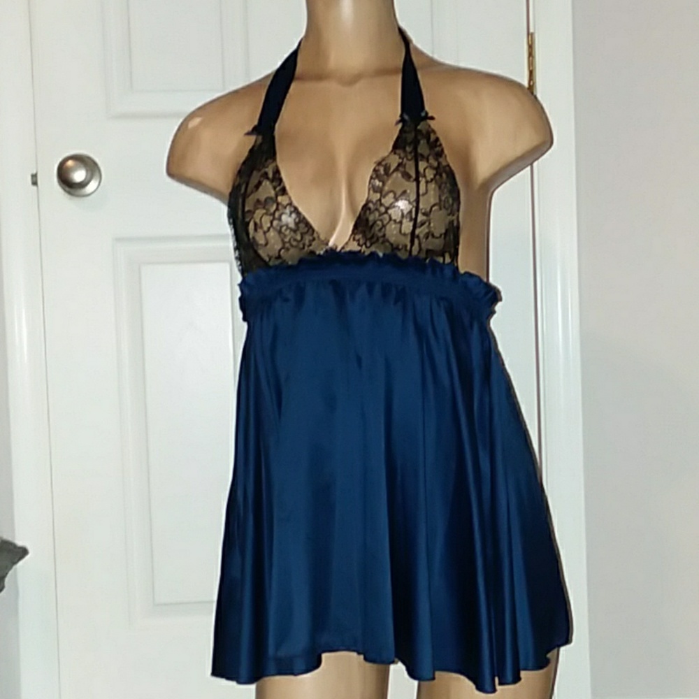 Victoria Secret blue lingerie size small